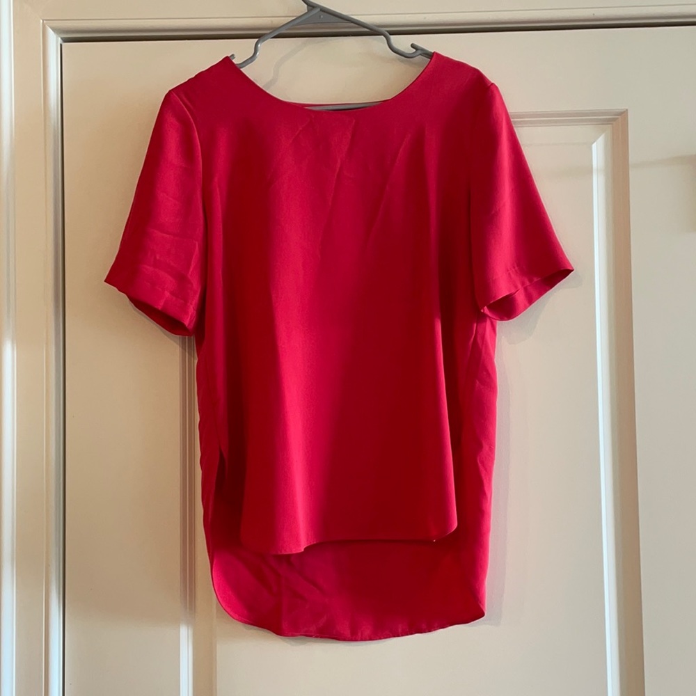 Ann Taylor High-Low Blouse